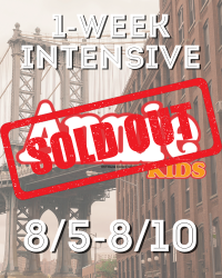 Annie Kids Logo, 1-Week Intensive, August 5 to August 10, Sold Out - join the waitlist here